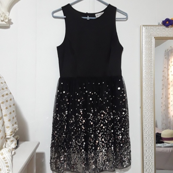 Emerald Sundae Black Sleeveless Dress Size 9 - Picture 8 of 8